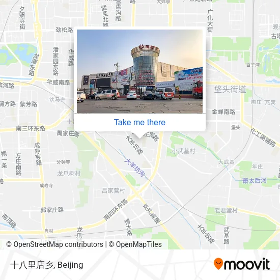 十八里店乡 map