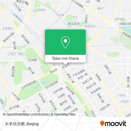大羊坊北桥 map