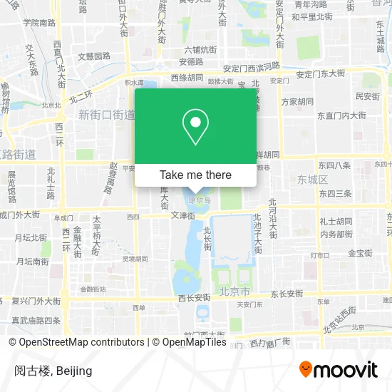 阅古楼 map