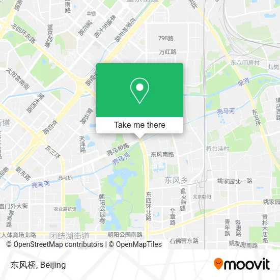 东风桥 map