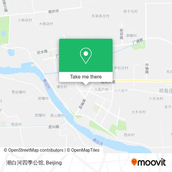 潮白河四季公馆 map