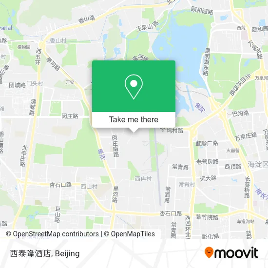 西泰隆酒店 map