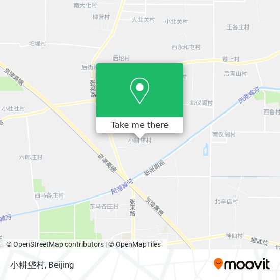 小耕垡村 map