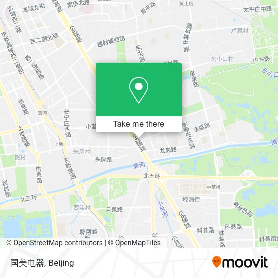 国美电器 map
