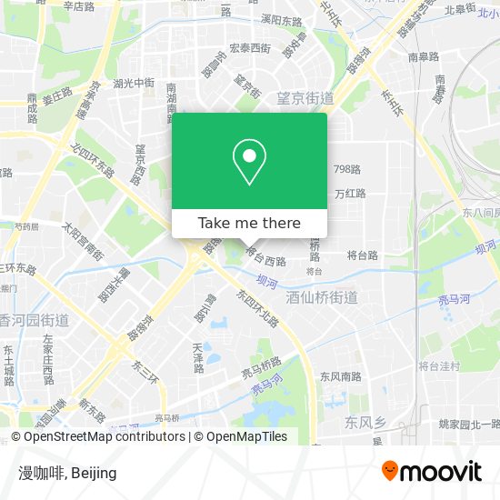 漫咖啡 map