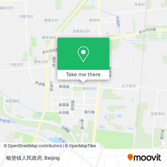 榆垡镇人民政府 map