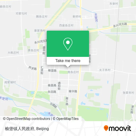 榆垡镇人民政府 map