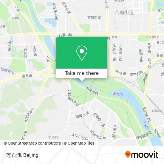 莲石湖 map