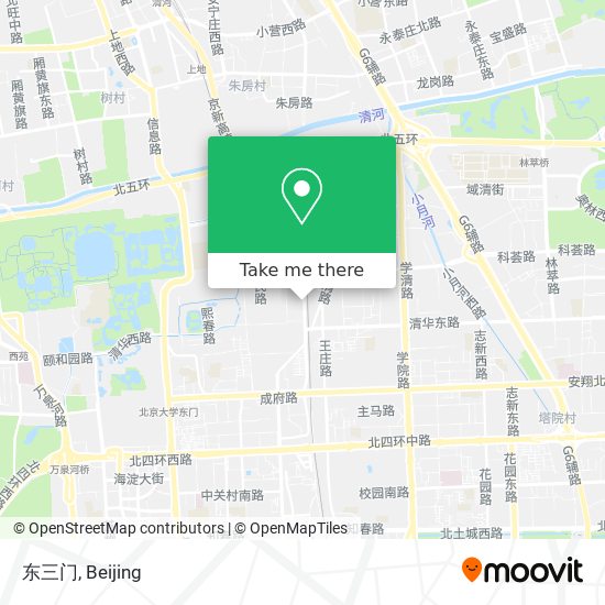 东三门 map