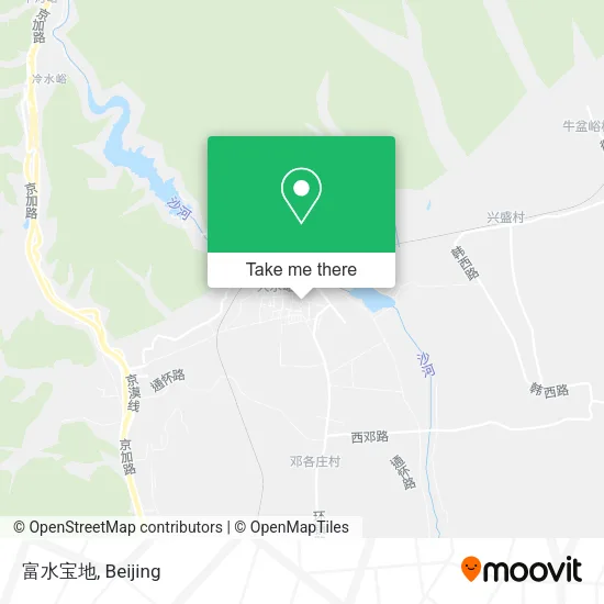 富水宝地 map