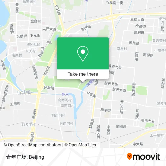 青年广场 map