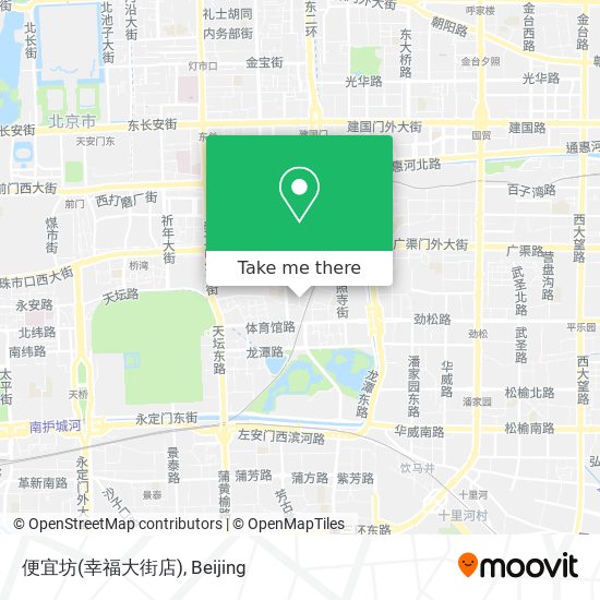便宜坊(幸福大街店) map
