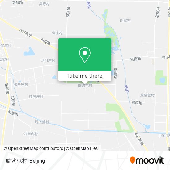 临沟屯村 map