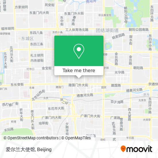 爱尔兰大使馆 map