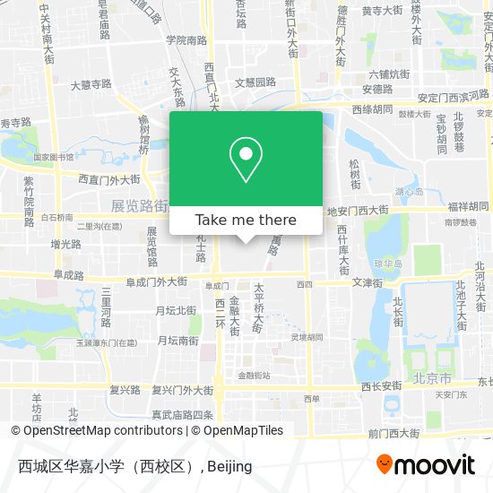 西城区华嘉小学（西校区） map