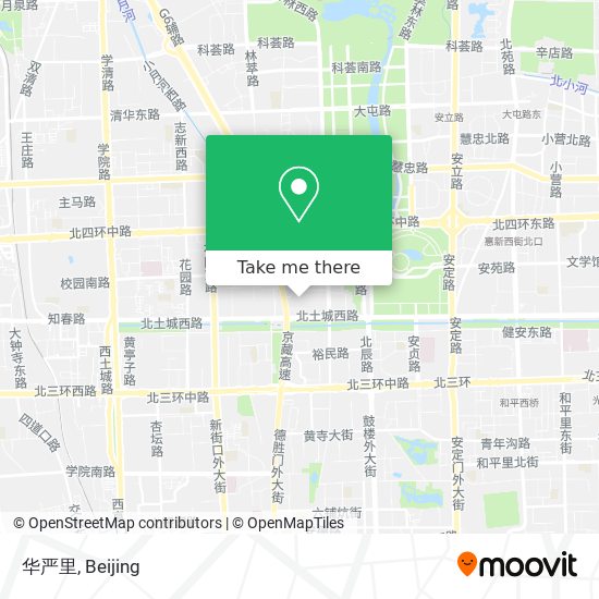 华严里 map