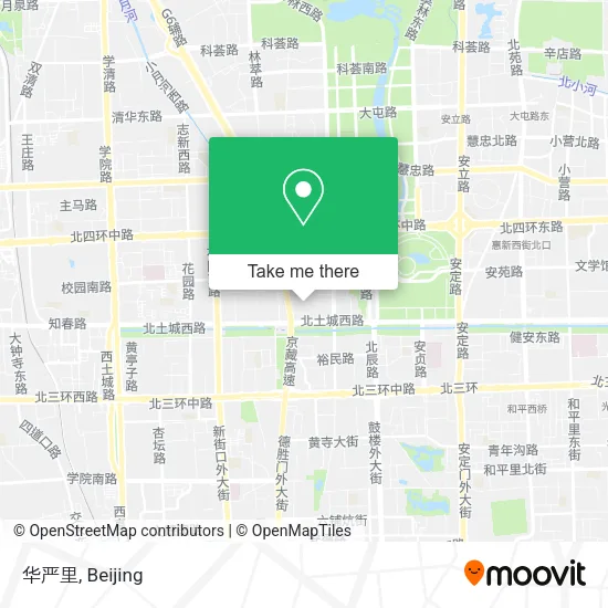 华严里 map