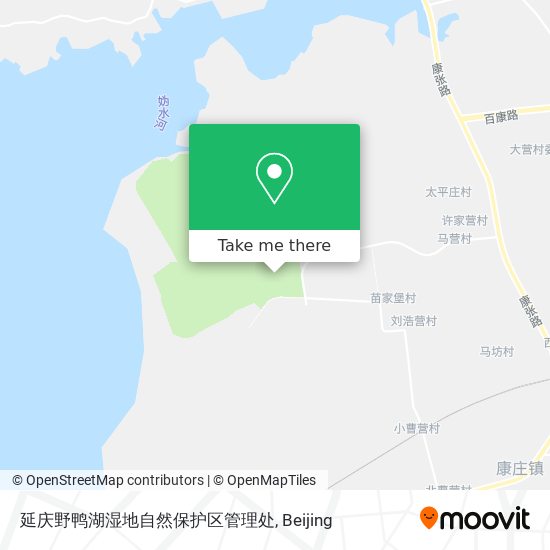 延庆野鸭湖湿地自然保护区管理处 map