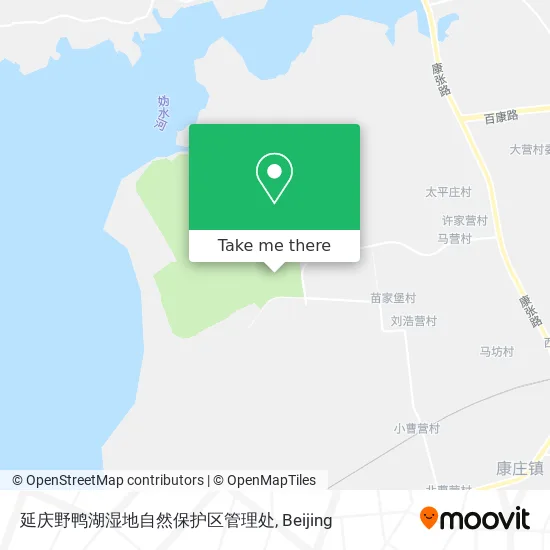 延庆野鸭湖湿地自然保护区管理处 map