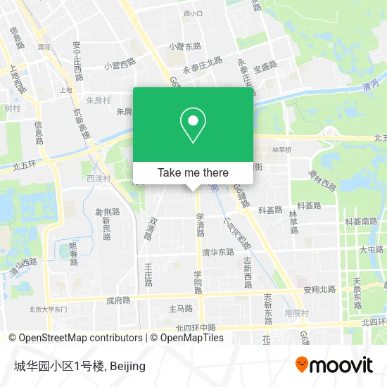 城华园小区1号楼 map