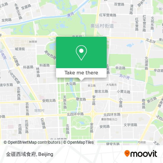 金疆西域食府 map