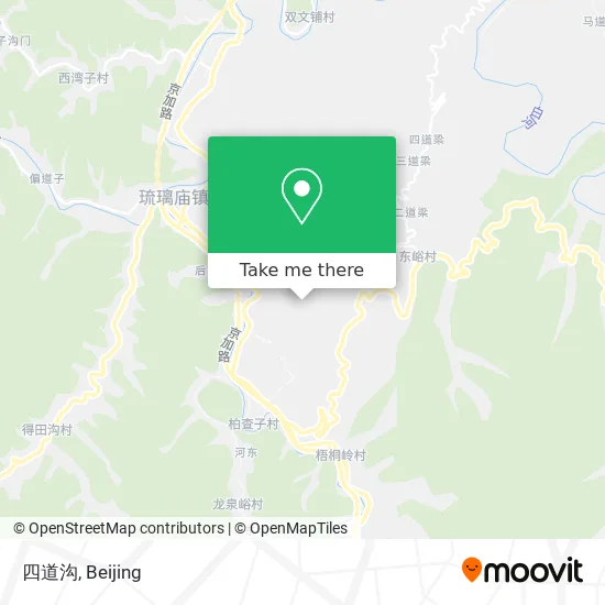 四道沟 map