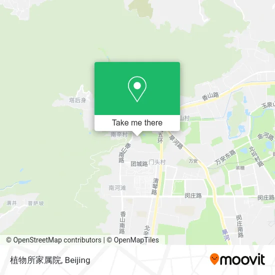 植物所家属院 map
