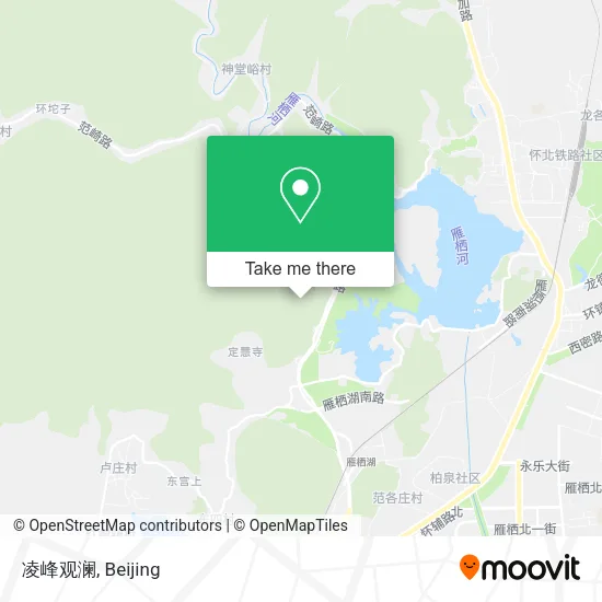 凌峰观澜 map