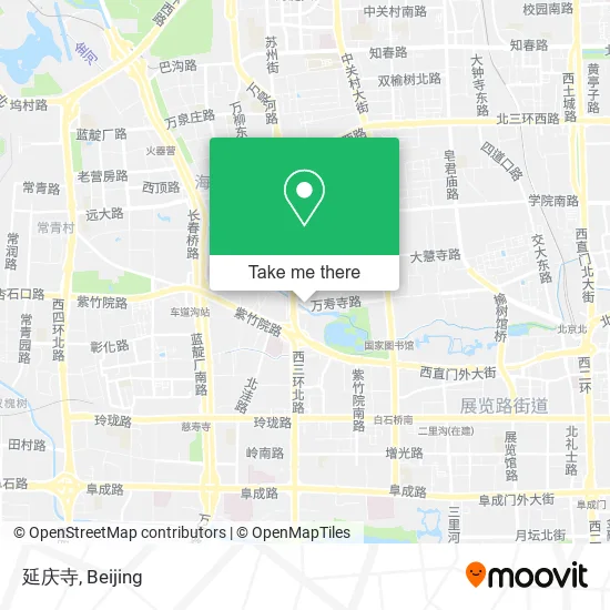 延庆寺 map
