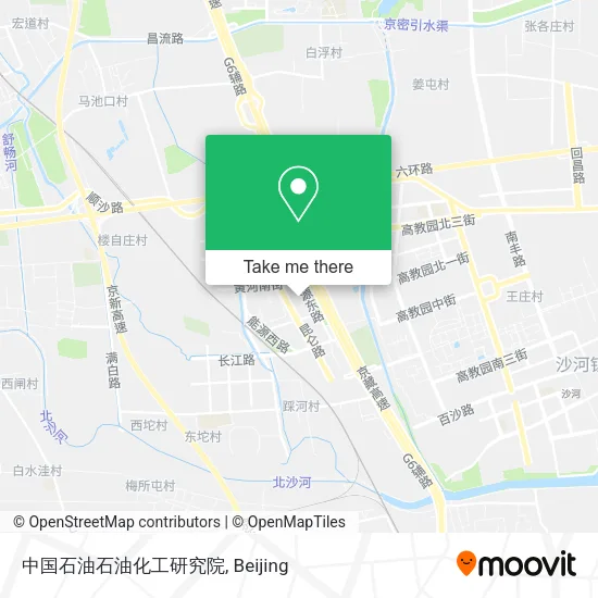 中国石油石油化工研究院 map
