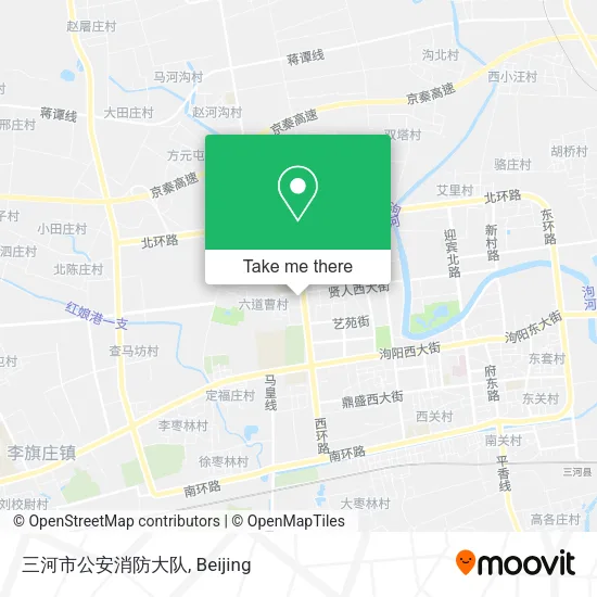 三河市公安消防大队 map