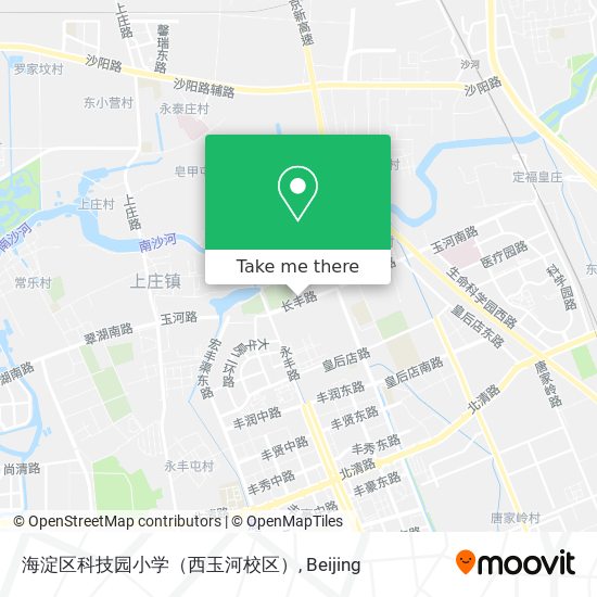 海淀区科技园小学（西玉河校区） map