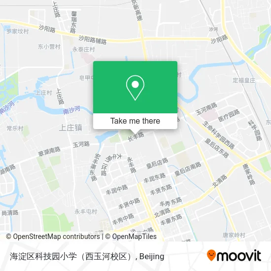 海淀区科技园小学（西玉河校区） map