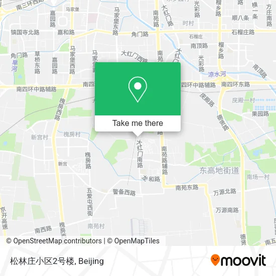 松林庄小区2号楼 map