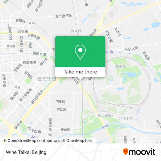 Wine Talks map