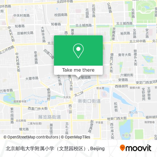 北京邮电大学附属小学（文慧园校区） map