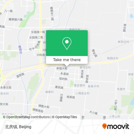 北房镇 map