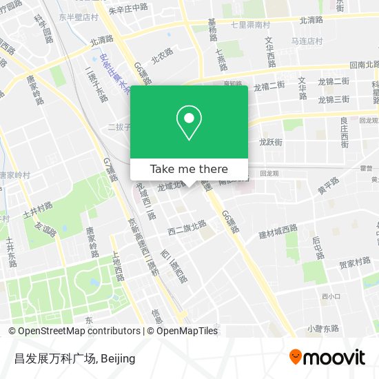 昌发展万科广场 map