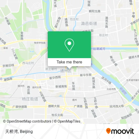 天桥湾 map