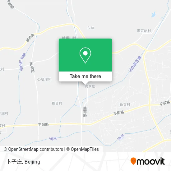 卜子庄 map