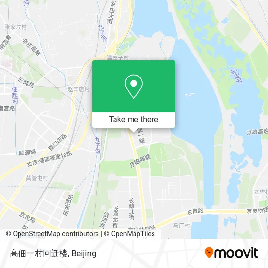 高佃一村回迁楼 map