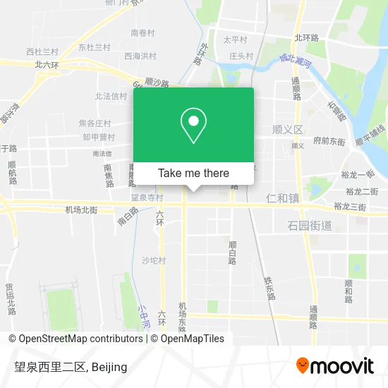 望泉西里二区 map