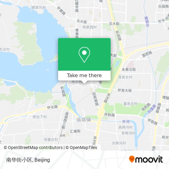 南华街小区 map