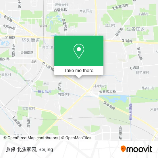 燕保·北焦家园 map