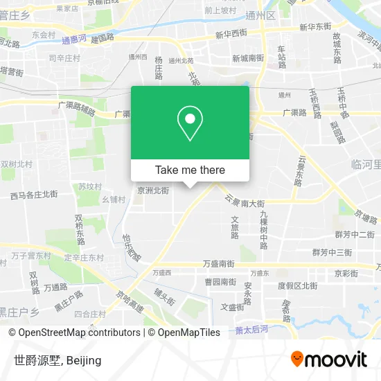 世爵源墅 map