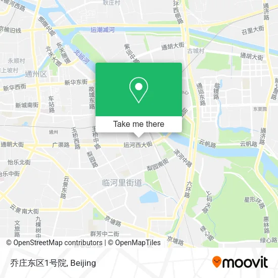 乔庄东区1号院 map