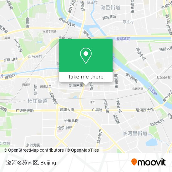 潞河名苑南区 map