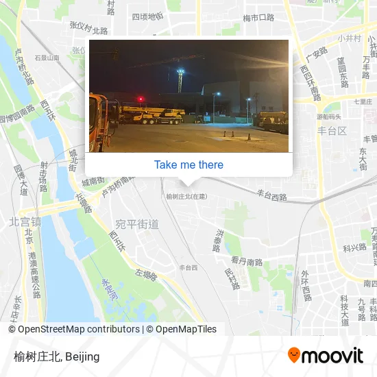 榆树庄北 map