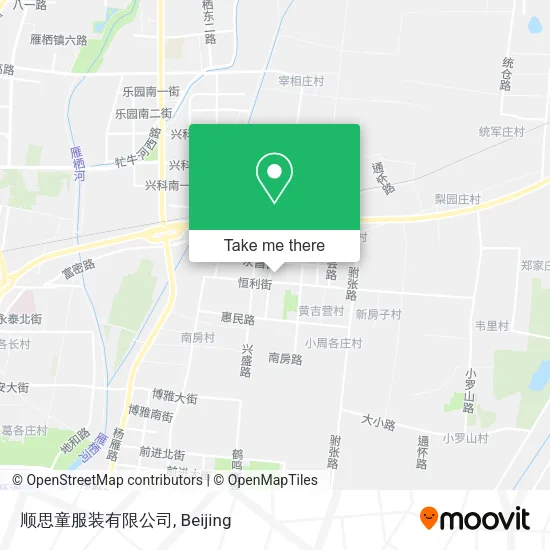 顺思童服装有限公司 map