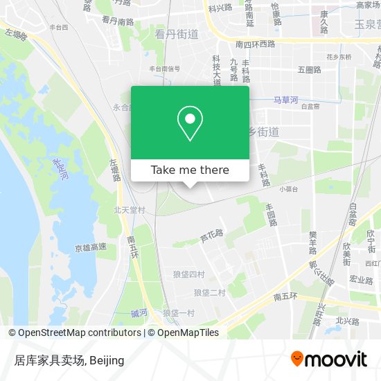 居库家具卖场 map